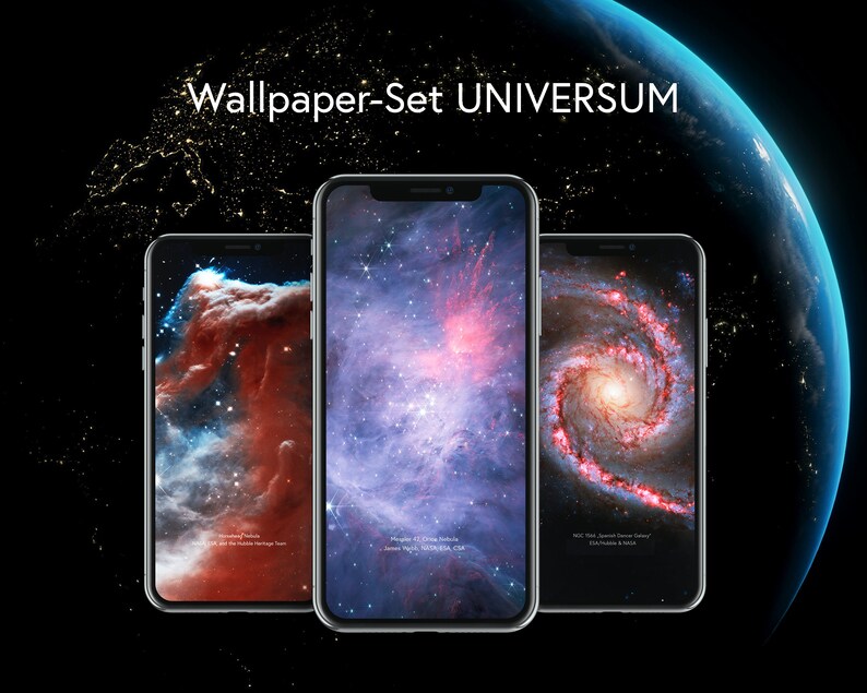 Wallpaper iPhone James b Telescope Hubble Universe NASA Ios Lock