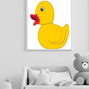Rubber duck yellow Birds cute
