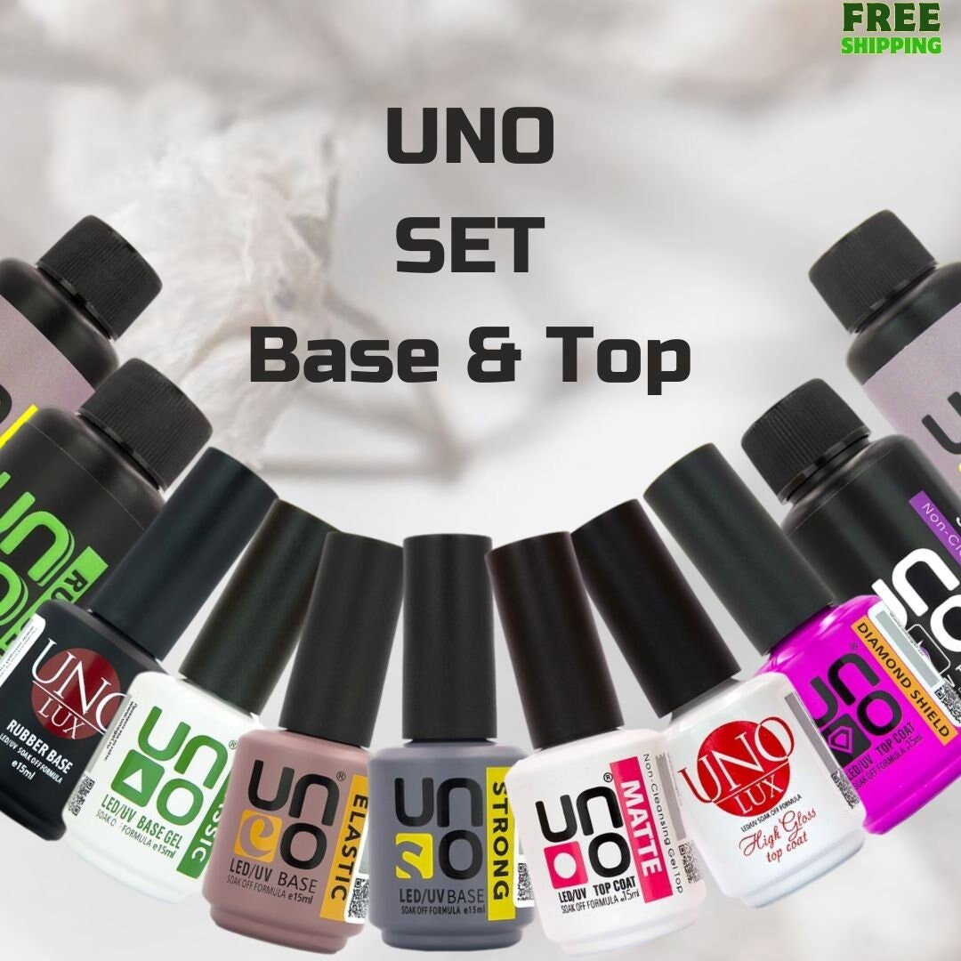 UNO SET of Base&top Rubber Elastic Strong Lux Super Shine Diamond Sheld ...
