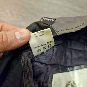 Czapka Vintage Kangol XL Czarna Czapka Retro Klasyczna zdjęcie 9