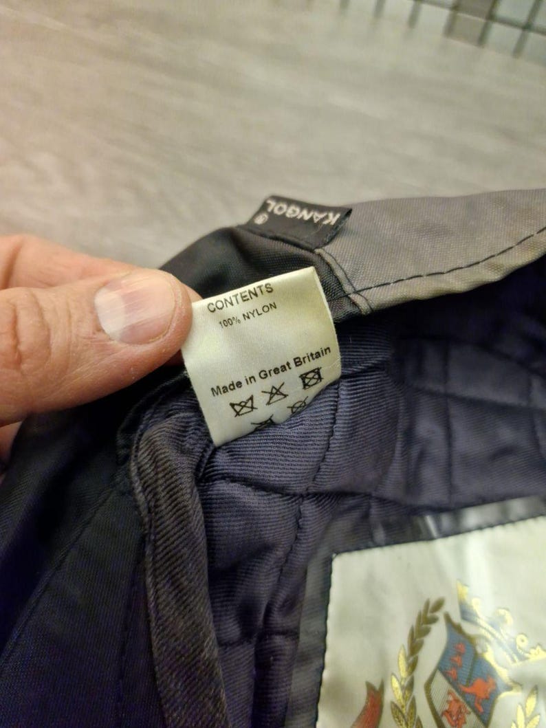 Czapka Vintage Kangol XL Czarna Czapka Retro Klasyczna zdjęcie 9