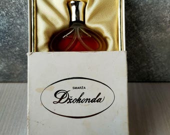 Vintage Dzokonda Perfume ZSRR lata 70. – Rzadki przedmiot kolekcjonerski