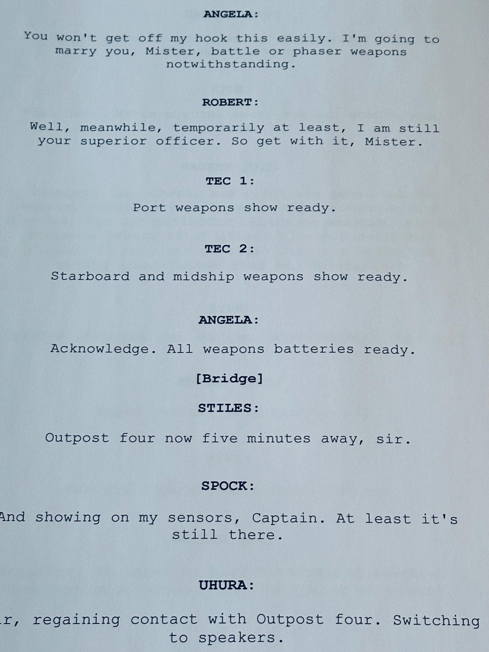 TREK TV Series Script, Birthday Gift, Movie Gift, Film, Screenplay ...