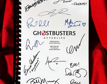 AFTERLIFE, Signed Movie Script, Present, Birthday Gift, Movie Gift, Film Script, Film Present, Movies, Cinema, GHOSTBUSTERS