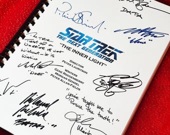 TREK, Next Gen, INNER, LIGHT, Present, Birthday Gift, Movie Gift, Film Script, Film Present, Movies, Cinema