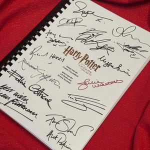 CHAMBER, SECRETS Signed Movie Script, screenplay, Birthday Gift, Movie Gift, Film Script, Cinema, Present, Gift idea, Harry