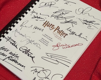 CHAMBER, SECRETS Signed Movie Script, screenplay, Birthday Gift, Movie Gift, Film Script, Cinema, Present, Gift idea, Harry