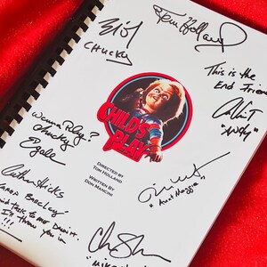 CHILD’S, PLAY Signed Movie Script, Movie Present, Birthday Gift, Movie Gift, Film Script, Stocking filler