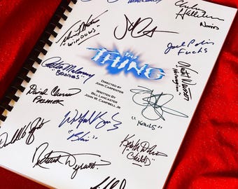 THING, Signed Movie Script, Screenplay, Birthday Gift, Movie Gift, Film Script, Cinema, Present,