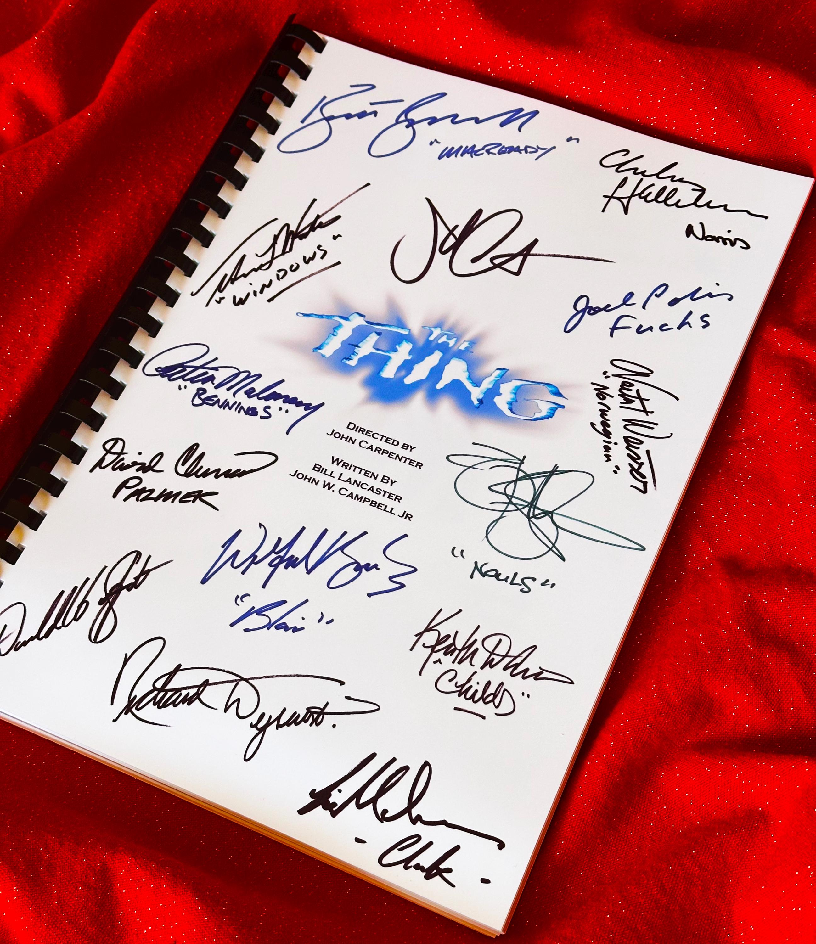 Original autograph tim burton - Etsy 日本