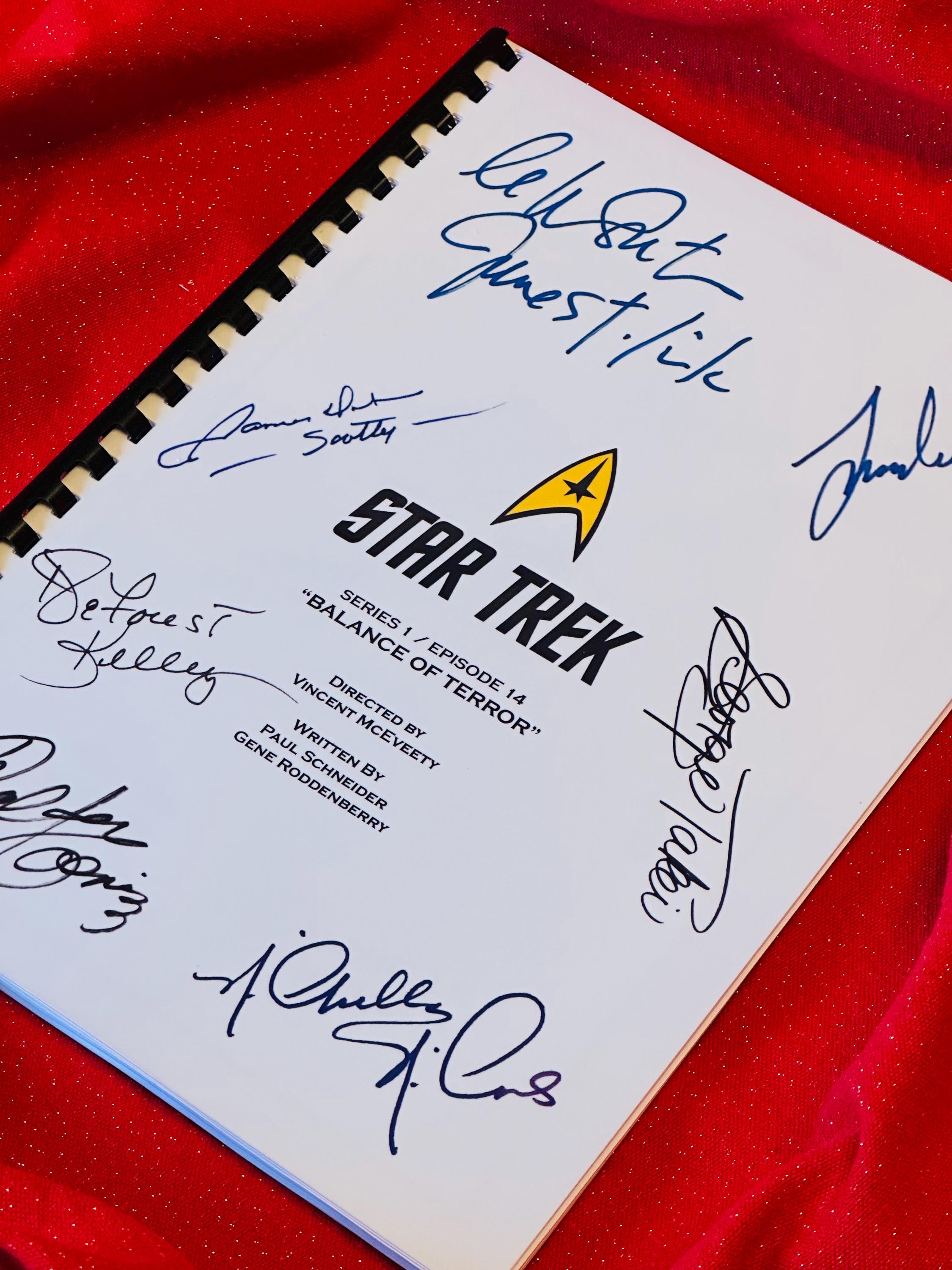 TREK TV Series Script, Birthday Gift, Movie Gift, Film, Screenplay ...