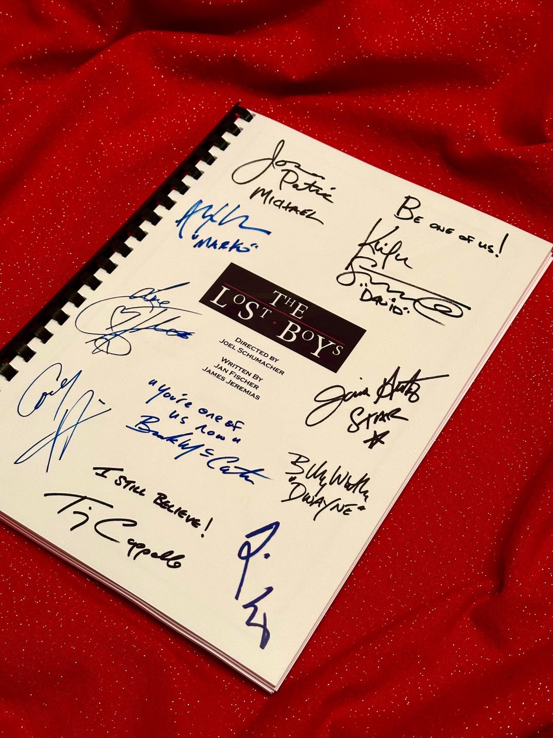 LOST, BOYS Movie Script, Present, Birthday Gift, Movie Gift, Film ...