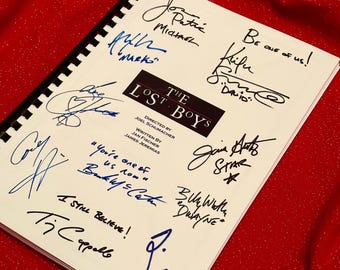 LOST, BOYS Movie Script, Present, Birthday Gift, Movie Gift, Film Script, Screenplay