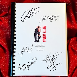 PRETTY WOMAN Signed Movie Script, Valentines Present, Birthday Gift, Movie Gift, Film Script, Valentine gift, Autograph, Autographs