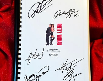 PRETTY WOMAN Signed Movie Script, Valentines Present, Birthday Gift, Movie Gift, Film Script, Valentine gift, Autograph, Autographs