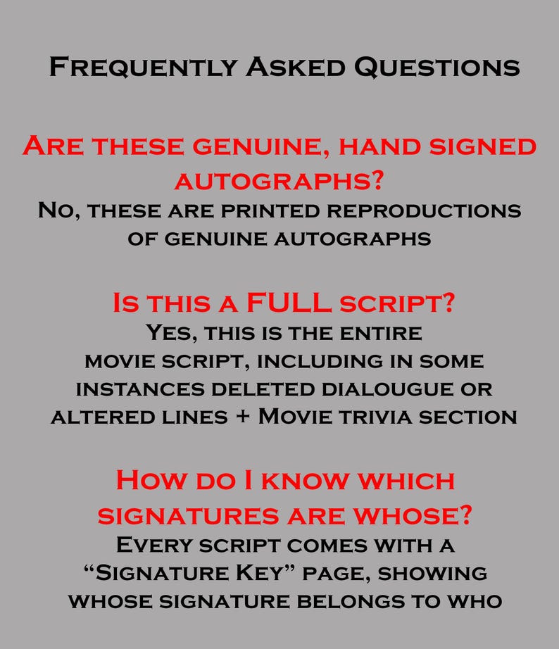 Signed Script Example INTO THE, SPIDERVERSE Signed Movie Script, Birthday Gift, Movie Gift ...
