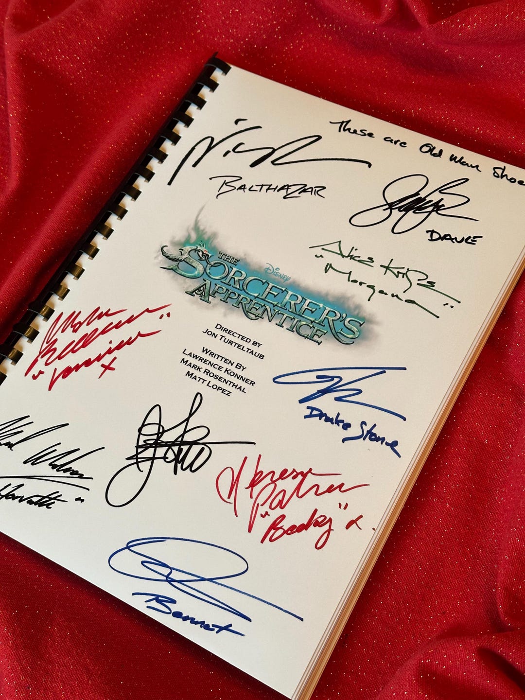 SORCERER'S, Movie Script, Movie Present, Birthday Gift, Movie Gift ...