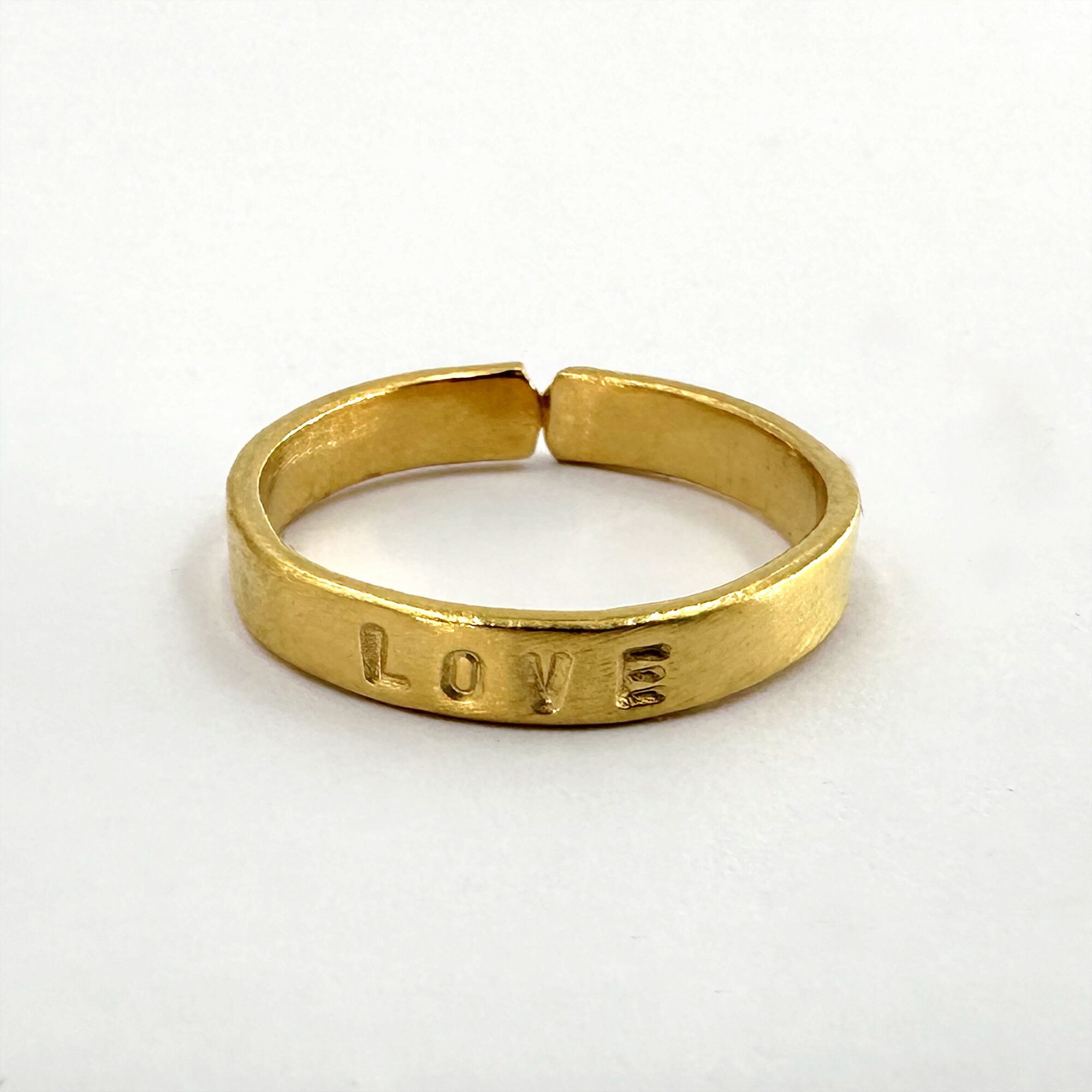 LOVE Ring, Engraved and Gilded With Fine Gold, Jewelry for Women 
