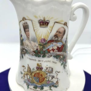 1902 König Edward VII Krönungskrug