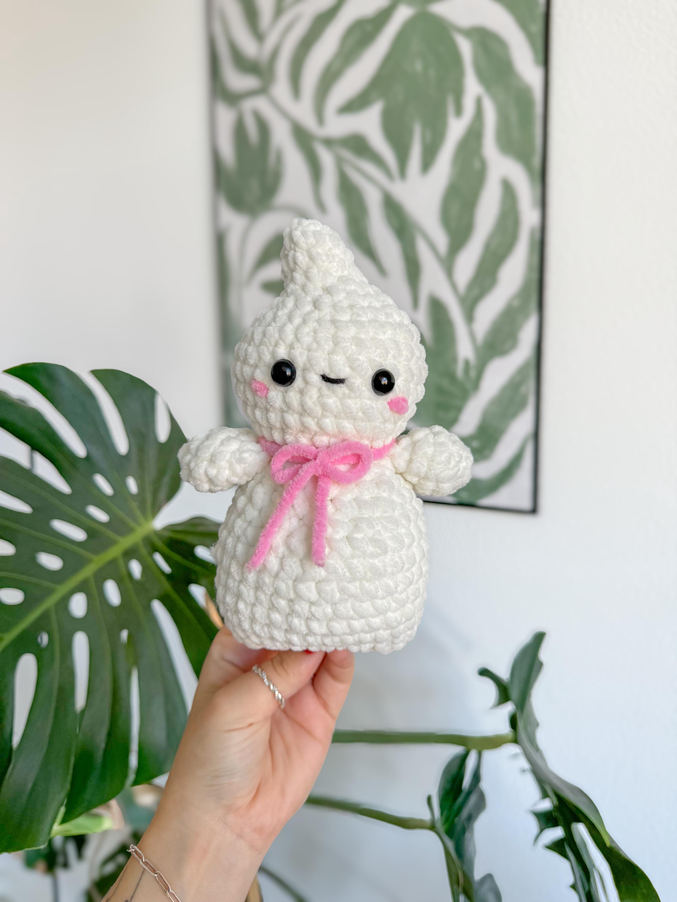 Chubby Ghost LOW SEW | Crochet Pattern | Quick and Easy | Halloween ...