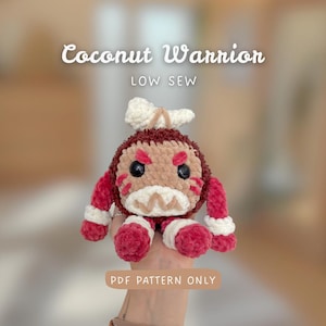 Kokoskrigare | LÅG SÖMNAD | Virkmönster | Svårighetsgrad för avancerad nybörjare | Kokosvirkning med sommarön