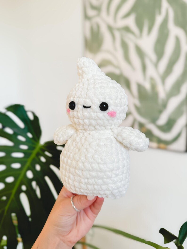 Chubby Ghost LOW SEW | Crochet Pattern | Quick and Easy | Halloween ...