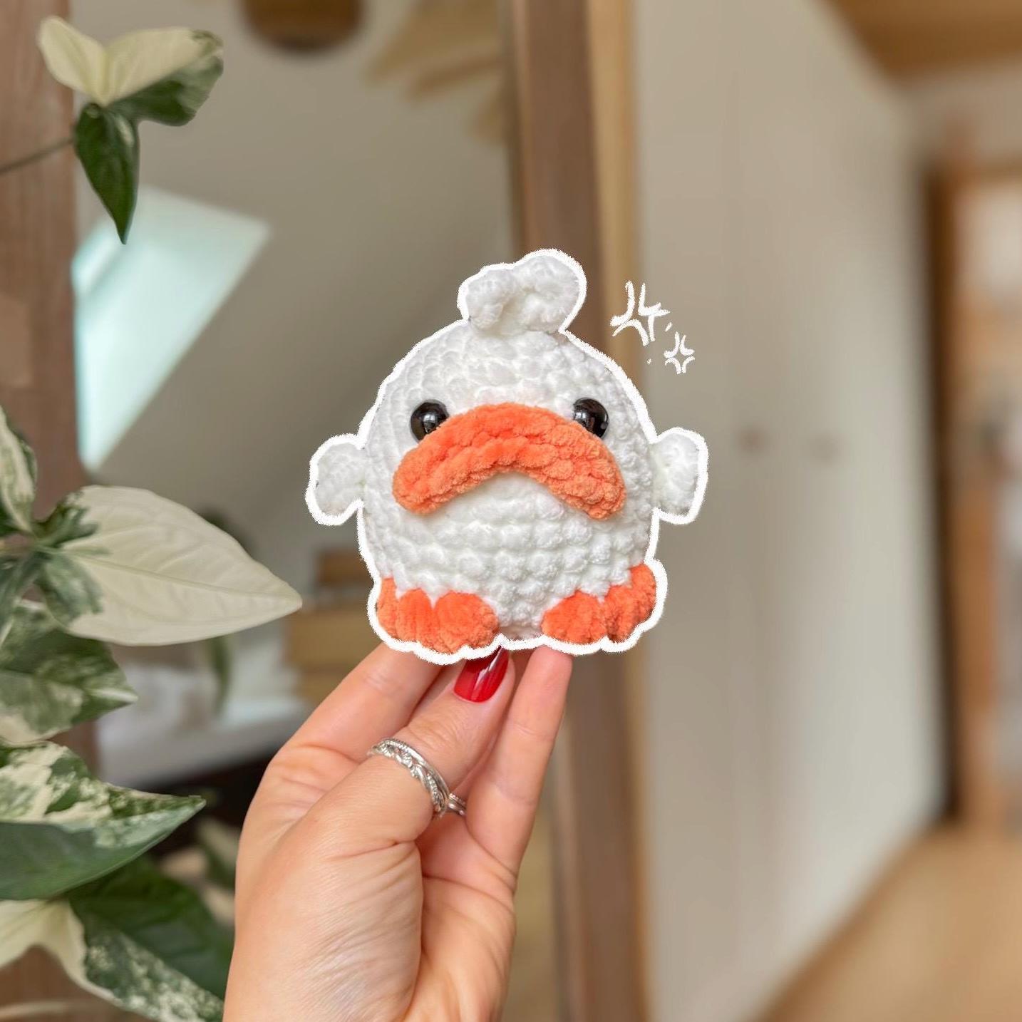 Heygrumpygoose Model Mini Grumpy Goose | LOW SEW | Goose Jelly Crochet Pattern | Beginner ...