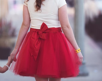 Montgomery Skirt PDF Sewing Pattern, US sizes 0 - 32, Tulle Skirt Pattern, Circle Skirt