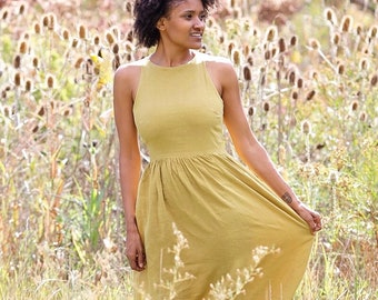 Amsterdam Dress, Maxi Dress and Top PDF Sewing Pattern, US sizes 0 - 32, Maxi Dress Pattern, Summer Dress Pattern