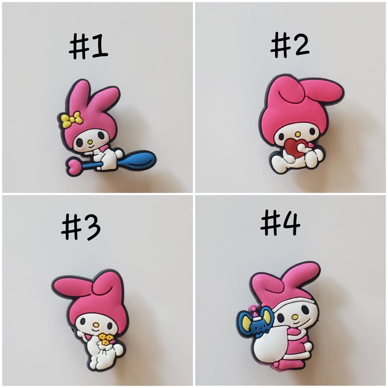 My Melody Shoe Charms Etsy