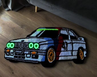 BMW M3 Illuminated rug