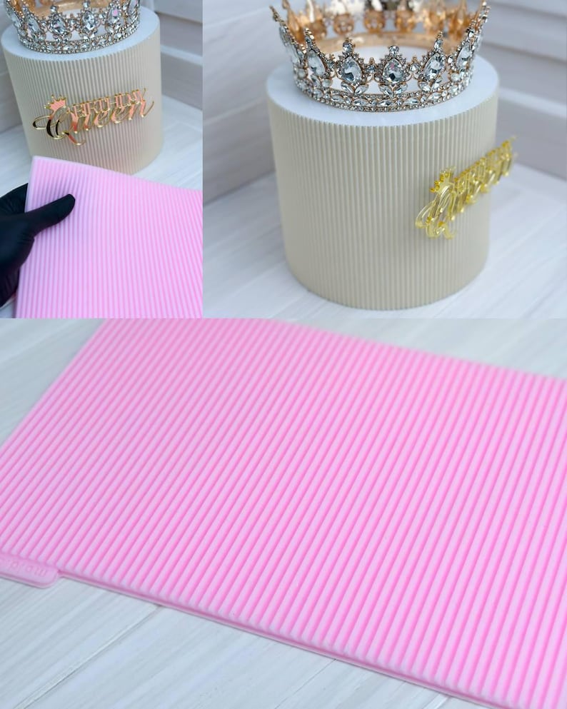 Origami Cake Decoration Mold, Silicone Mold Origami Mat, DIY Cake Wrap ...