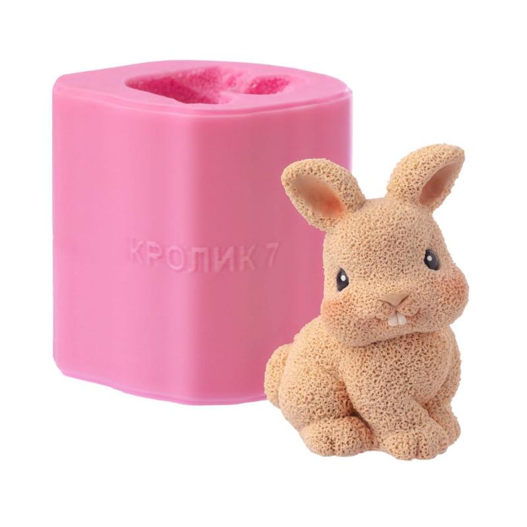 Silicon Rabbit Silicone Mold Rabbit 7 - Etsy