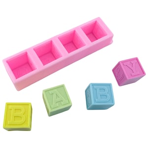 Molde de silicona para cubos