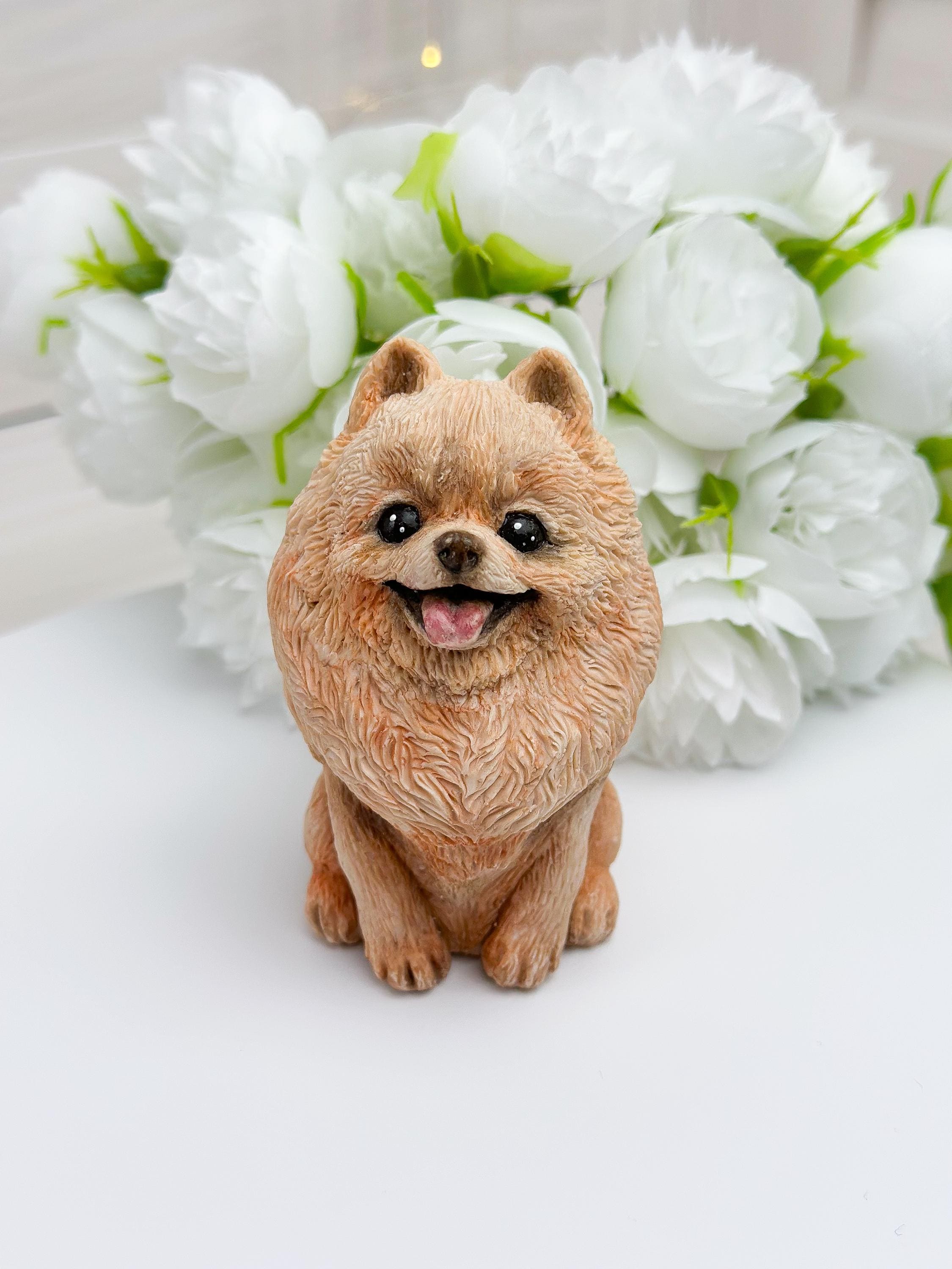 Moule Silicone 3D Forme Chien - Pour Bougies, Savon, Chocolat, Décoration Gâteaux - Réutilisable, Flexible