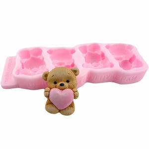 Stampo in silicone orsetti mini caramelle