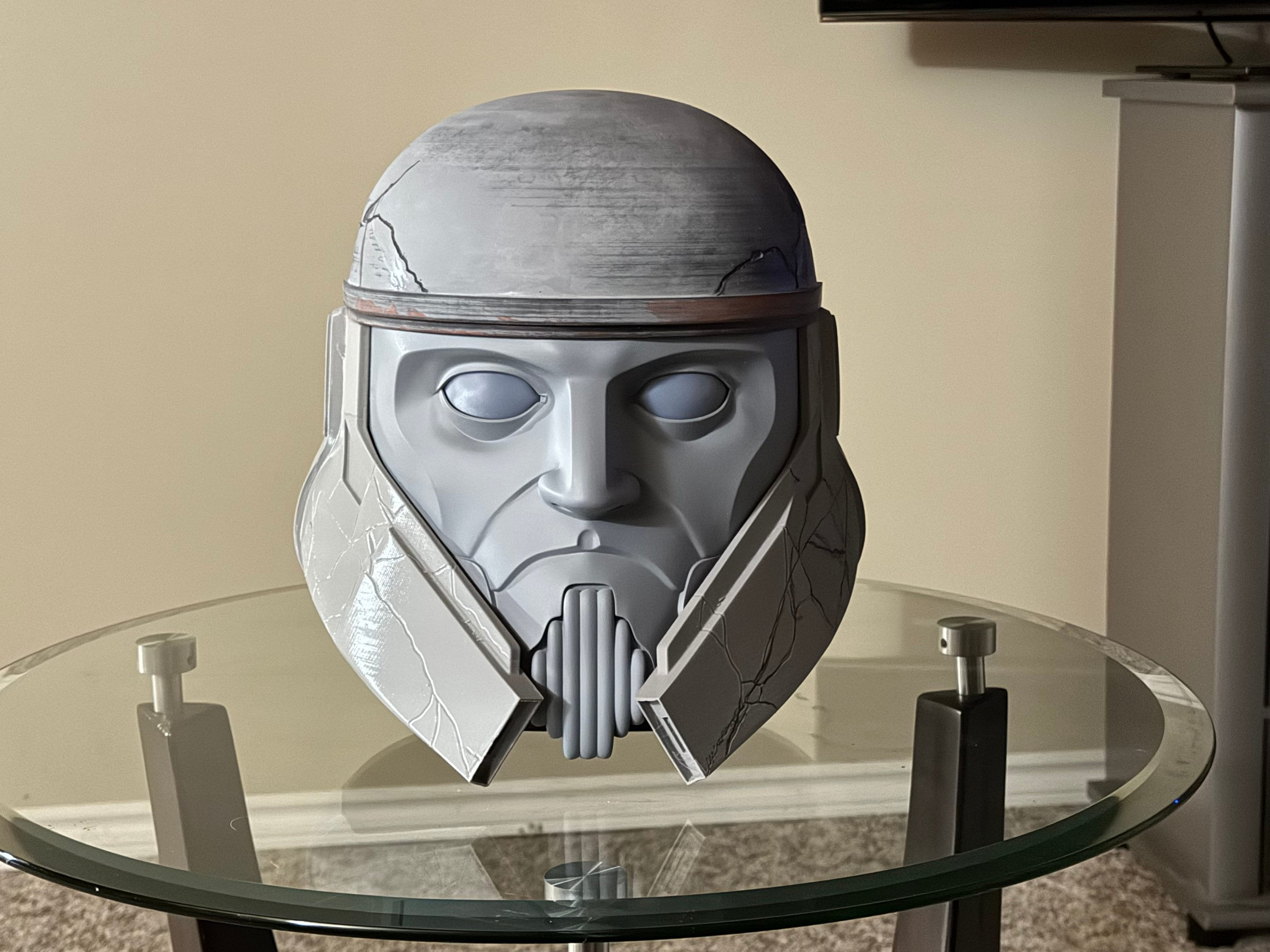 Captain Enoch Fibreglass Helmet Ready to Paint. - Etsy