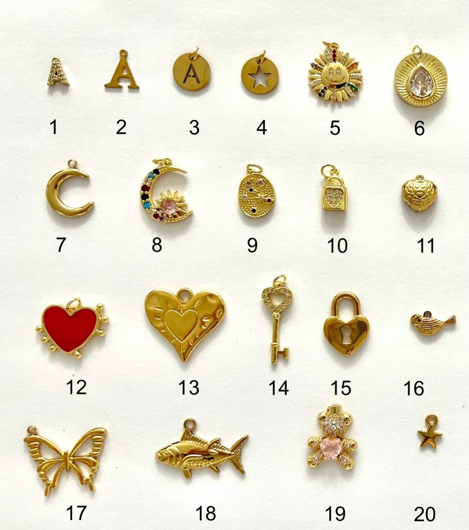 The Breena Charm Necklace main image 1
