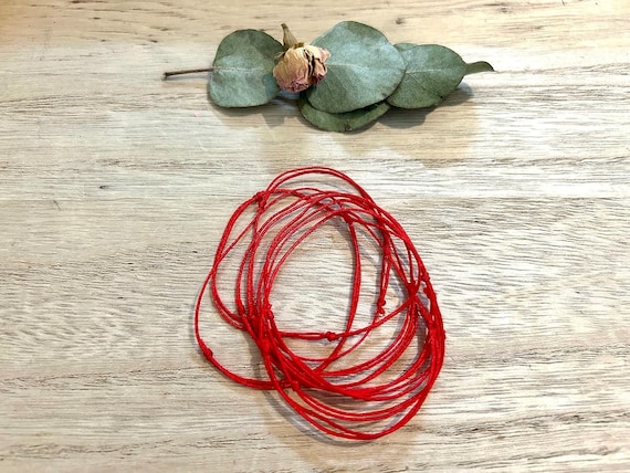 Bracciale Sacro Hamsa Mano Malocchio Blu Intrecciato STRING - Foto 5