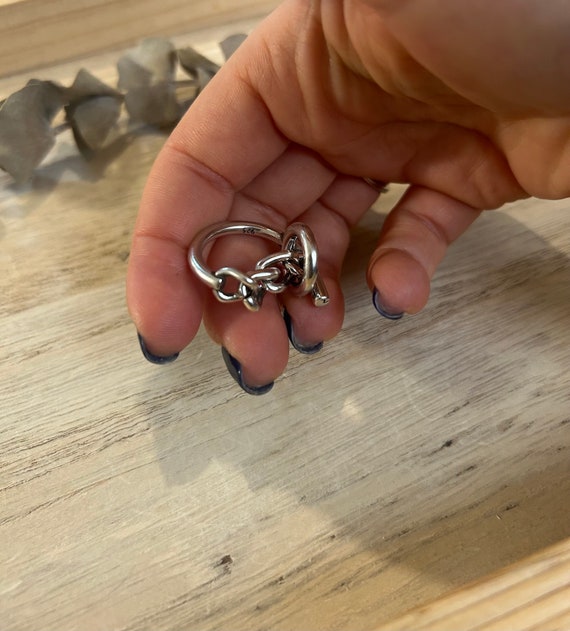 Bague fermoir argent new arrivals