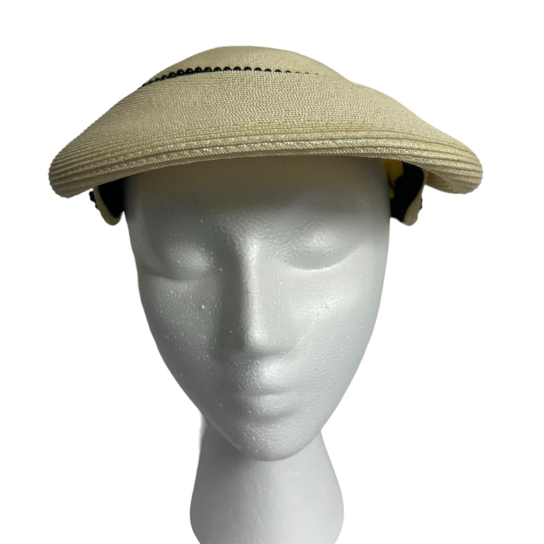Vintage 1950\'s Screen Vogue Original Beret Style with Under Chin Tie Net Vintage 1950 main image 4