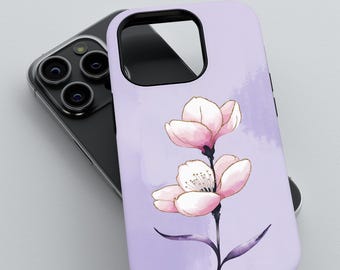 3D Cherry Blossom Phone Case, Sakura Floral, Impact-Resistant