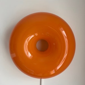 Ikea VARMBLIXT table/wall lamp, Limited edition Ikea donut lamp, Sabine Marcelis x Ikea donut lamp