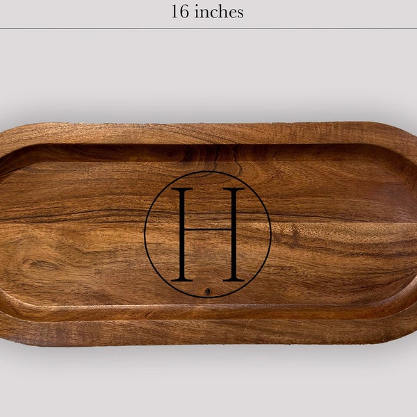 Acacia Wood Tray