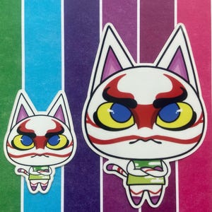 Kabuki Sticker ACNL ACNH