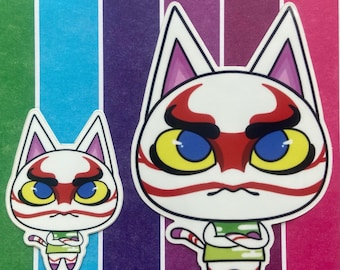Kabuki Sticker ACNL ACNH