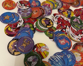 Taps / Tazos Pokémon - 151 9 Personajes - 1era Generación en venta en Taps / Tazos Pokémon - 151 9 Personajes - 1era Generación en venta en