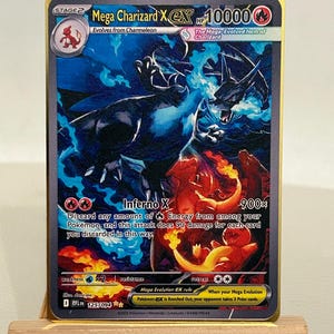 Gold Metal Pokemon Cards Solid Heavy  Christmas Gift Handmade  Pikachu Mew Eevee Charizard Umbreon