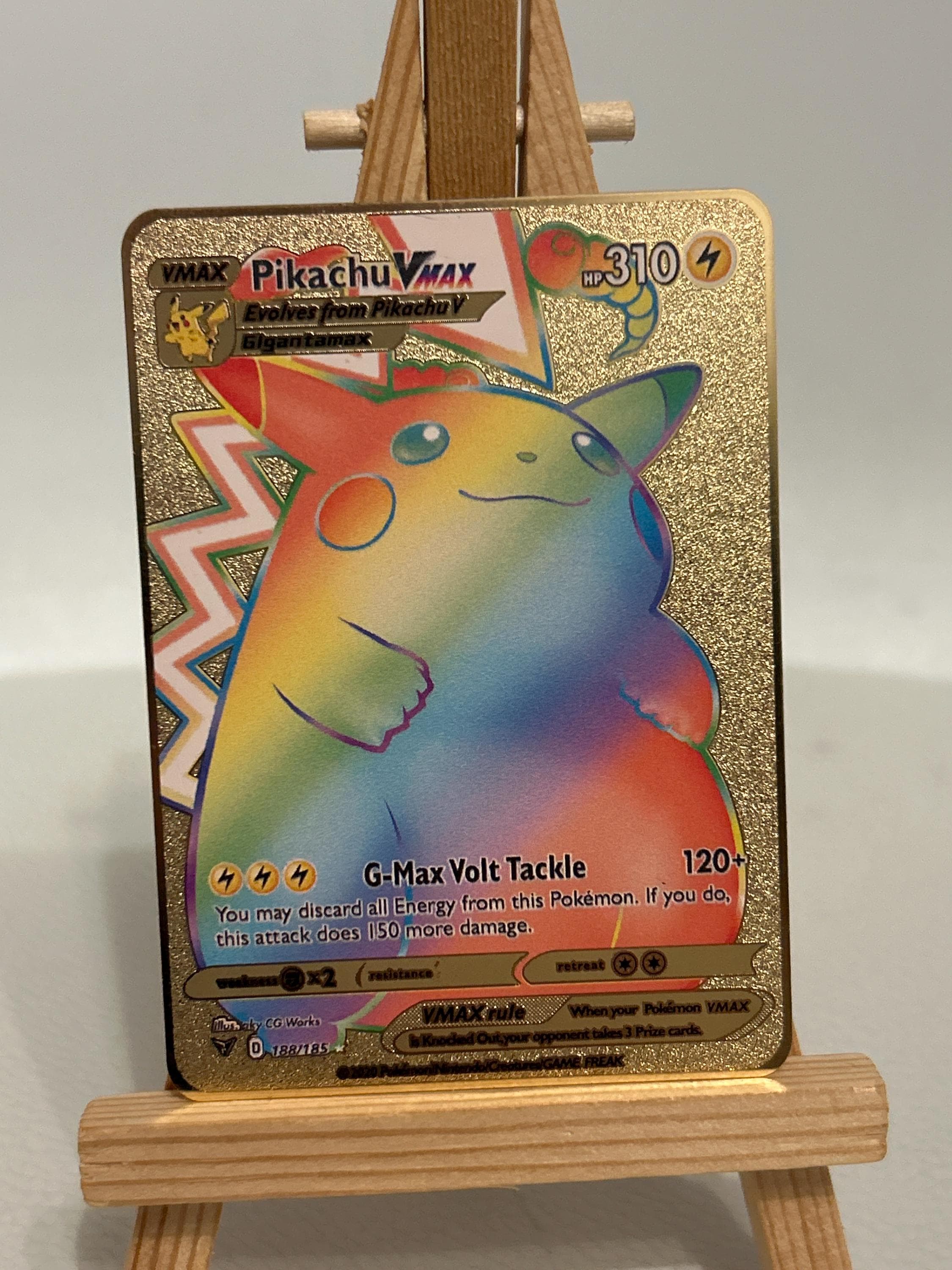 rare gold pikachu card ex 2025 Scarlet & Violet: Prismatic Evolutions #179/131 Hyper (Secret) Price Guide Commemorate your favorite Pokemon with this Pikachu 2018 Pokemon Celebrations Metal Card #58 Card Rare Pikachu Illustrator Card Sells