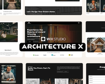 Premium Wix Studio Website Template for Architects | Interior Designers | Interior Designer Portfolio Website | Architect Portfolio Website